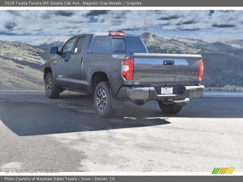 Magnetic Gray Metallic / Graphite 2018 Toyota Tundra SR5 Double Cab 4x4