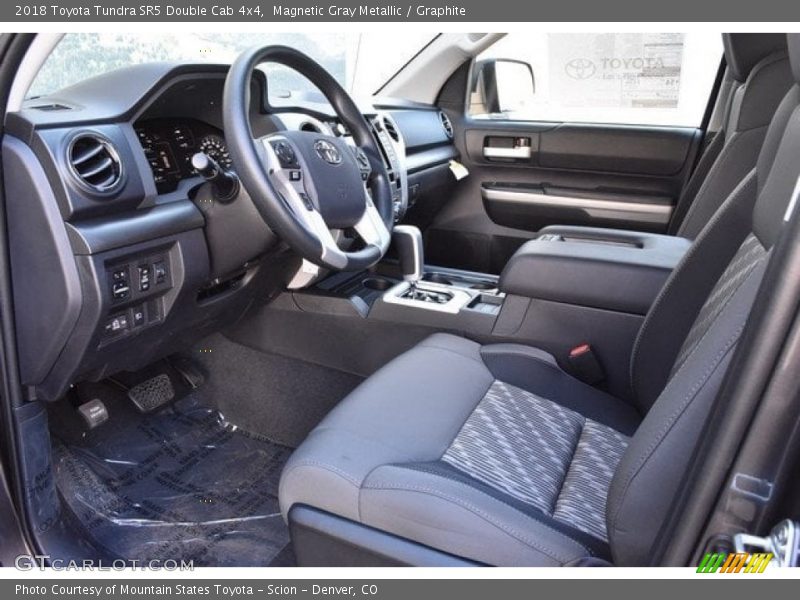 Magnetic Gray Metallic / Graphite 2018 Toyota Tundra SR5 Double Cab 4x4