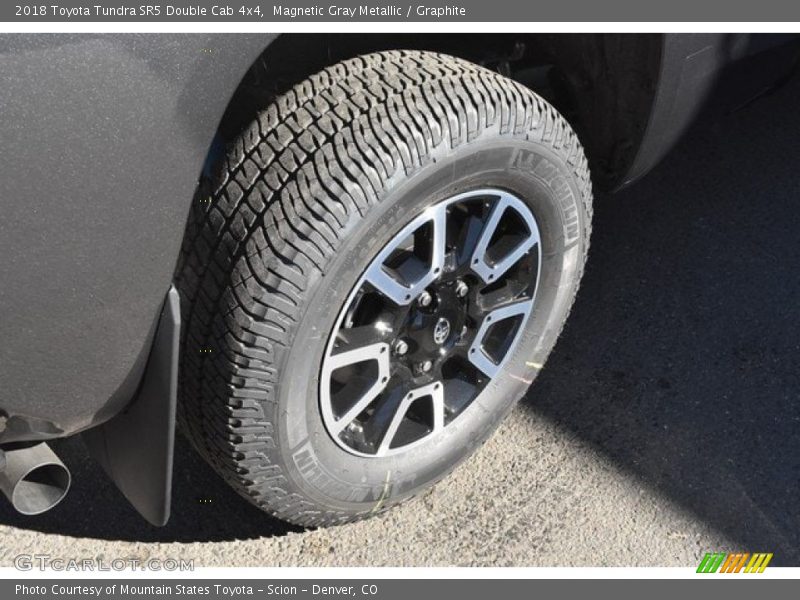 Magnetic Gray Metallic / Graphite 2018 Toyota Tundra SR5 Double Cab 4x4