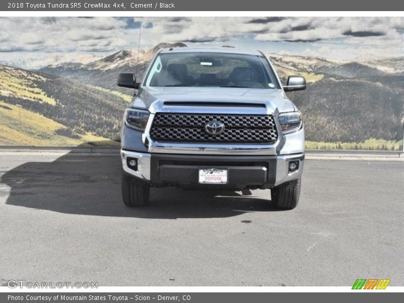 Cement / Black 2018 Toyota Tundra SR5 CrewMax 4x4