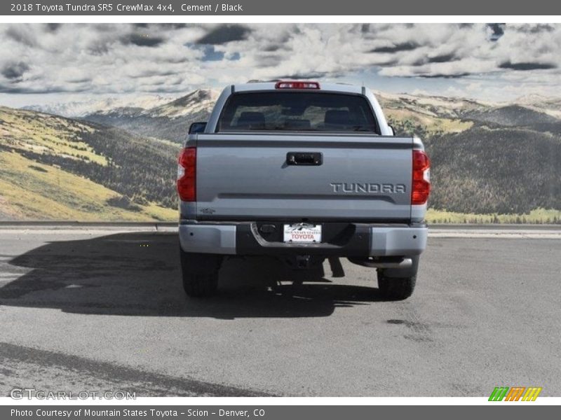 Cement / Black 2018 Toyota Tundra SR5 CrewMax 4x4
