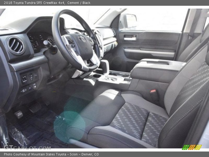 Cement / Black 2018 Toyota Tundra SR5 CrewMax 4x4