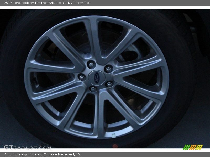 Shadow Black / Ebony Black 2017 Ford Explorer Limited