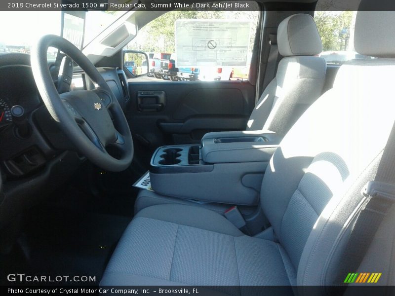 Summit White / Dark Ash/Jet Black 2018 Chevrolet Silverado 1500 WT Regular Cab