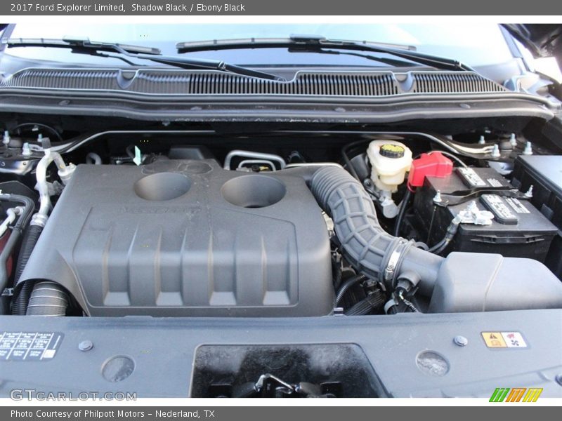Shadow Black / Ebony Black 2017 Ford Explorer Limited