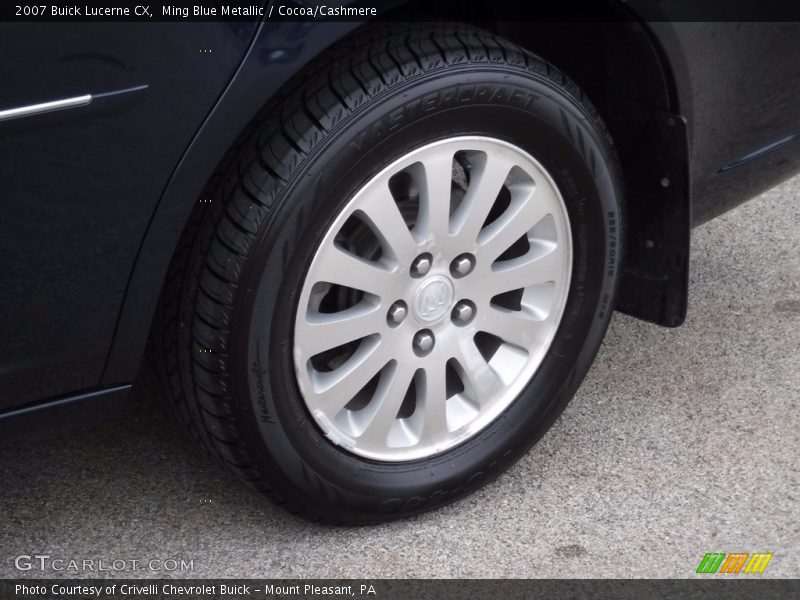 Ming Blue Metallic / Cocoa/Cashmere 2007 Buick Lucerne CX