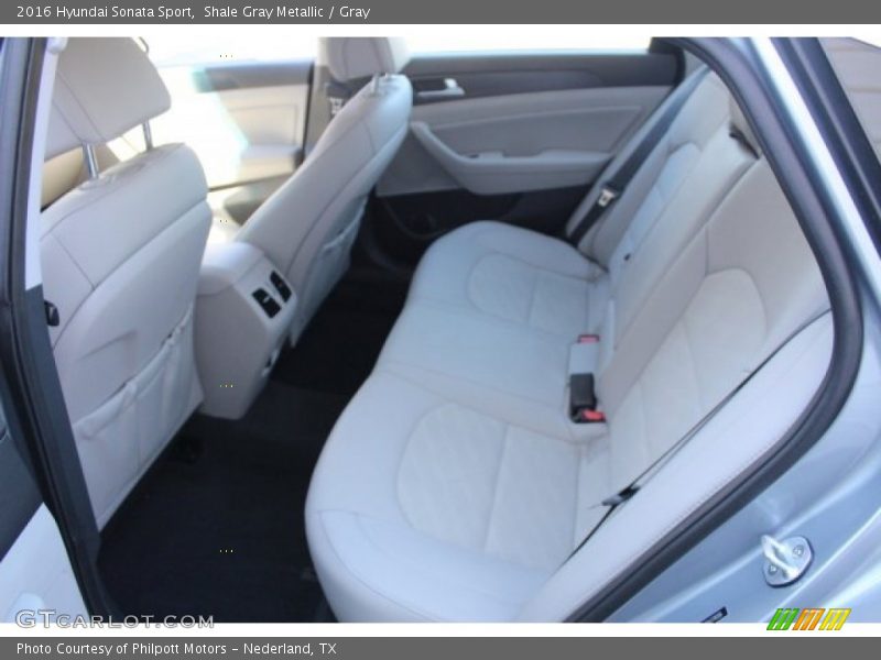 Shale Gray Metallic / Gray 2016 Hyundai Sonata Sport
