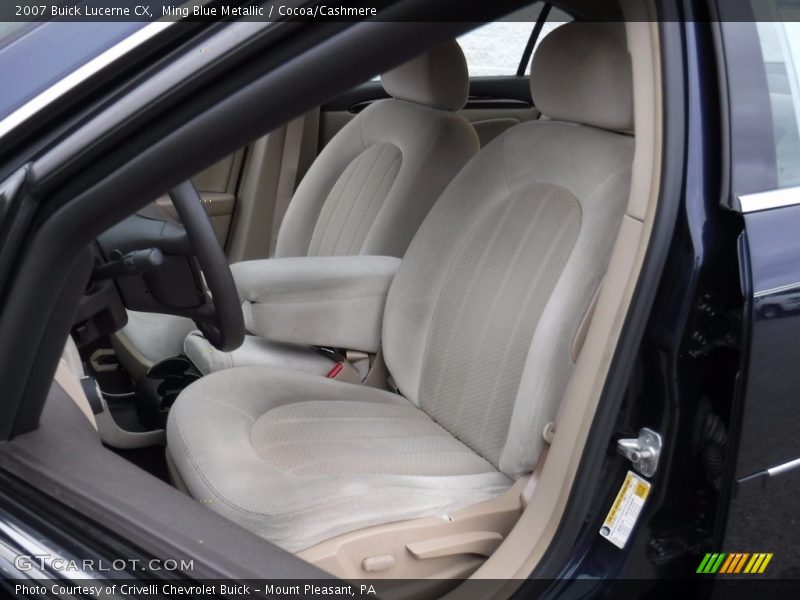 Ming Blue Metallic / Cocoa/Cashmere 2007 Buick Lucerne CX
