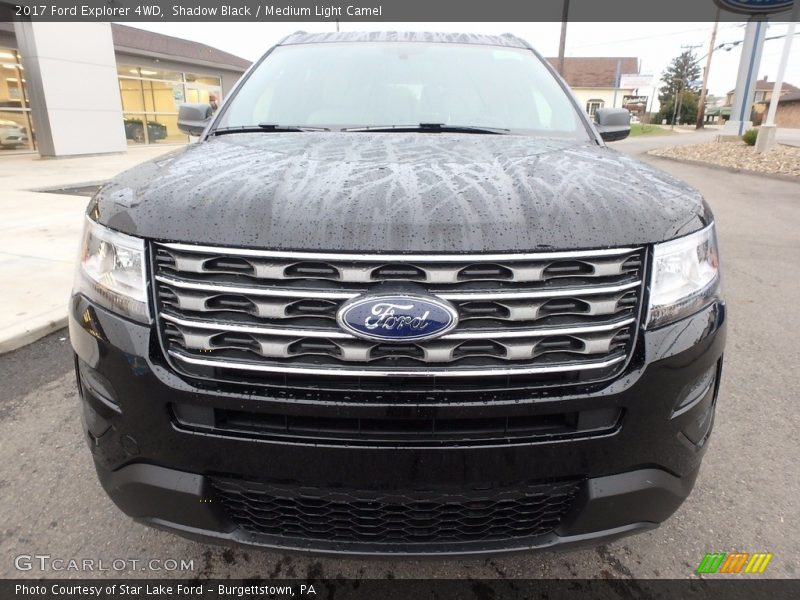 Shadow Black / Medium Light Camel 2017 Ford Explorer 4WD