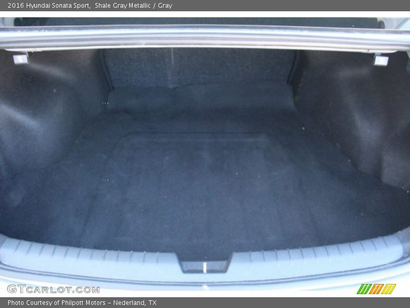 Shale Gray Metallic / Gray 2016 Hyundai Sonata Sport