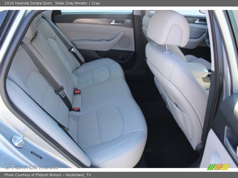 Shale Gray Metallic / Gray 2016 Hyundai Sonata Sport