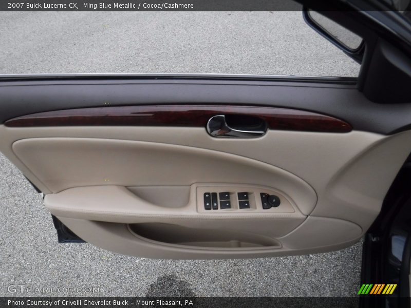 Ming Blue Metallic / Cocoa/Cashmere 2007 Buick Lucerne CX