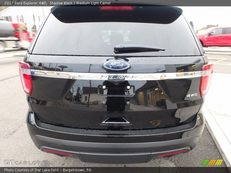 Shadow Black / Medium Light Camel 2017 Ford Explorer 4WD