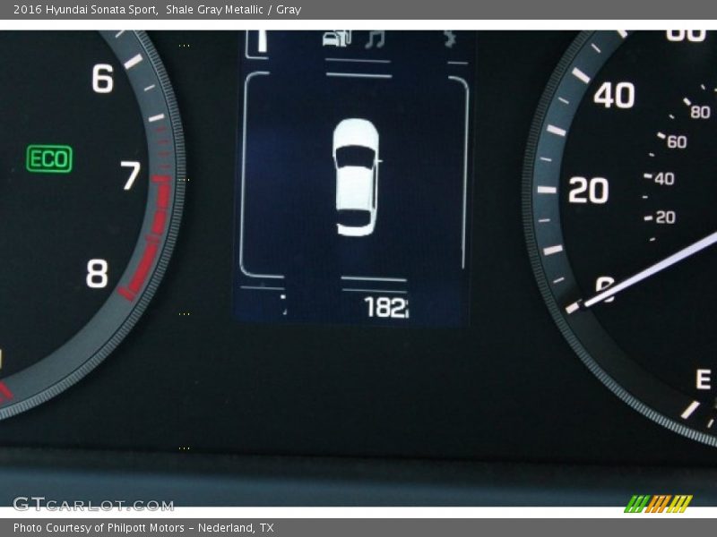 Shale Gray Metallic / Gray 2016 Hyundai Sonata Sport