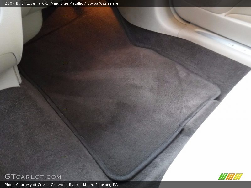 Ming Blue Metallic / Cocoa/Cashmere 2007 Buick Lucerne CX