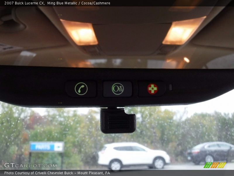 Ming Blue Metallic / Cocoa/Cashmere 2007 Buick Lucerne CX