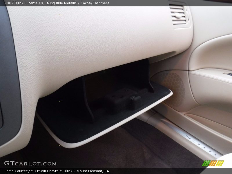 Ming Blue Metallic / Cocoa/Cashmere 2007 Buick Lucerne CX