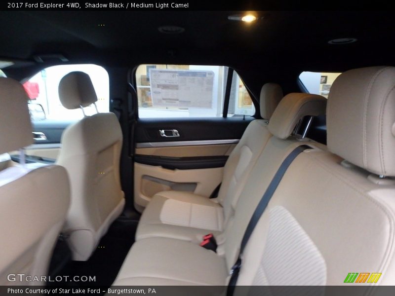 Shadow Black / Medium Light Camel 2017 Ford Explorer 4WD
