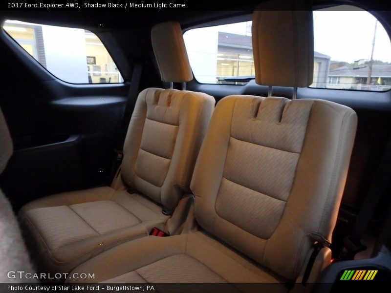Shadow Black / Medium Light Camel 2017 Ford Explorer 4WD