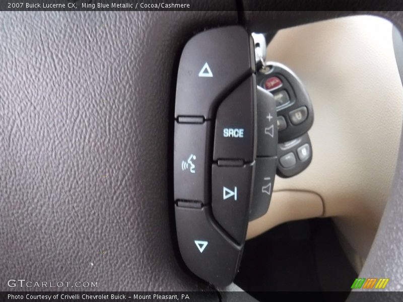 Ming Blue Metallic / Cocoa/Cashmere 2007 Buick Lucerne CX