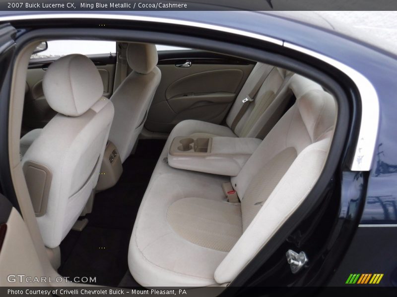 Ming Blue Metallic / Cocoa/Cashmere 2007 Buick Lucerne CX