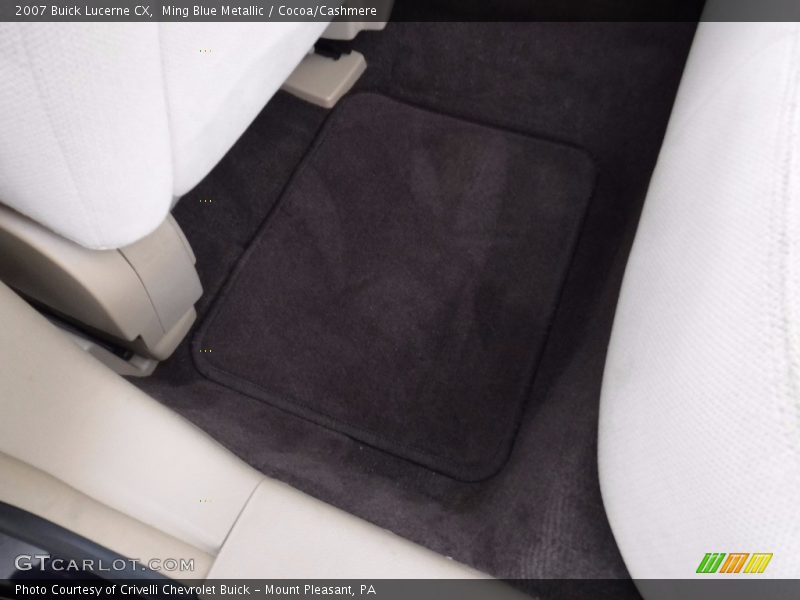 Ming Blue Metallic / Cocoa/Cashmere 2007 Buick Lucerne CX