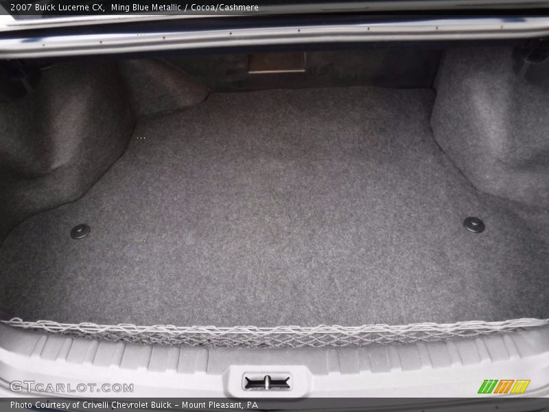 Ming Blue Metallic / Cocoa/Cashmere 2007 Buick Lucerne CX