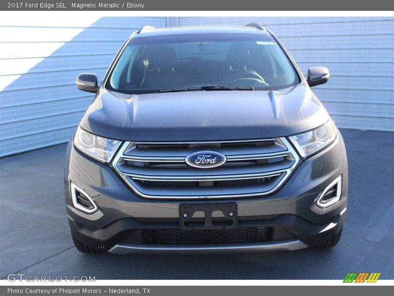 Magnetic Metallic / Ebony 2017 Ford Edge SEL