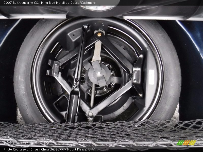 Ming Blue Metallic / Cocoa/Cashmere 2007 Buick Lucerne CX