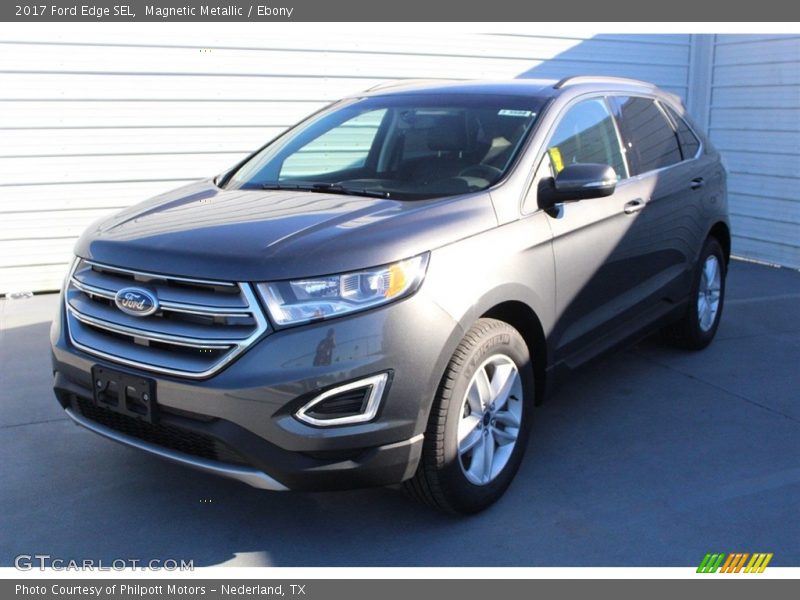 Magnetic Metallic / Ebony 2017 Ford Edge SEL