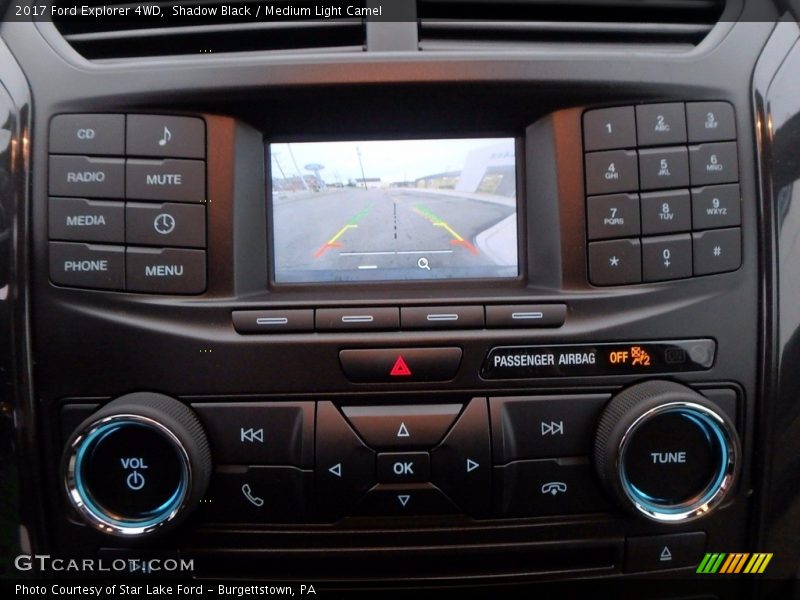 Shadow Black / Medium Light Camel 2017 Ford Explorer 4WD