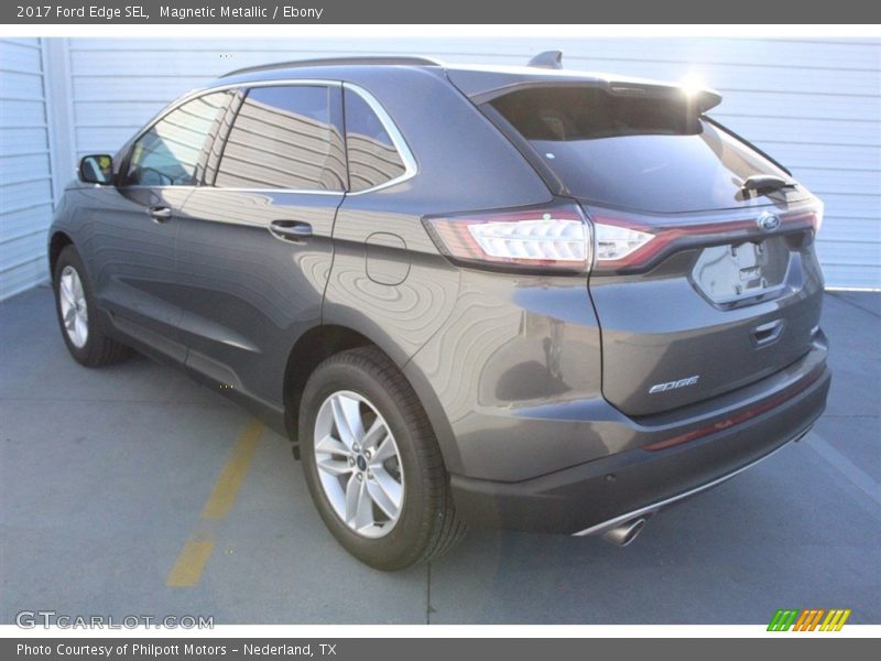 Magnetic Metallic / Ebony 2017 Ford Edge SEL