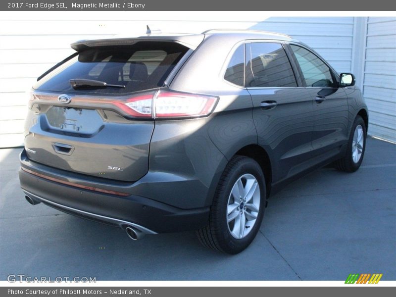 Magnetic Metallic / Ebony 2017 Ford Edge SEL
