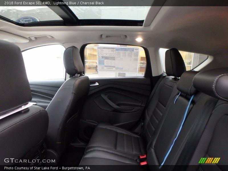 Rear Seat of 2018 Escape SEL 4WD