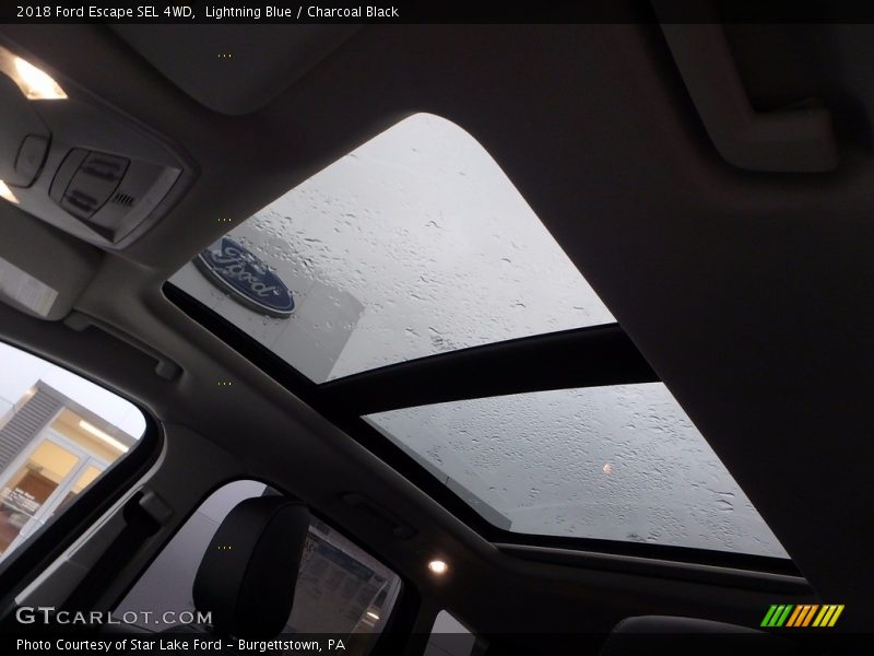 Sunroof of 2018 Escape SEL 4WD