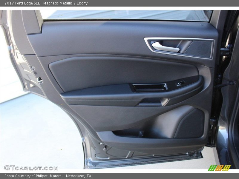 Magnetic Metallic / Ebony 2017 Ford Edge SEL