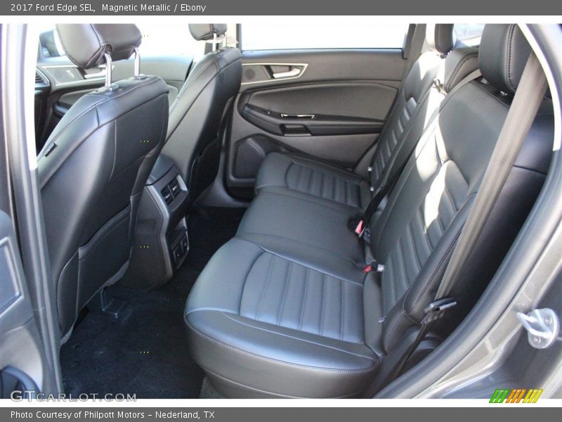 Magnetic Metallic / Ebony 2017 Ford Edge SEL