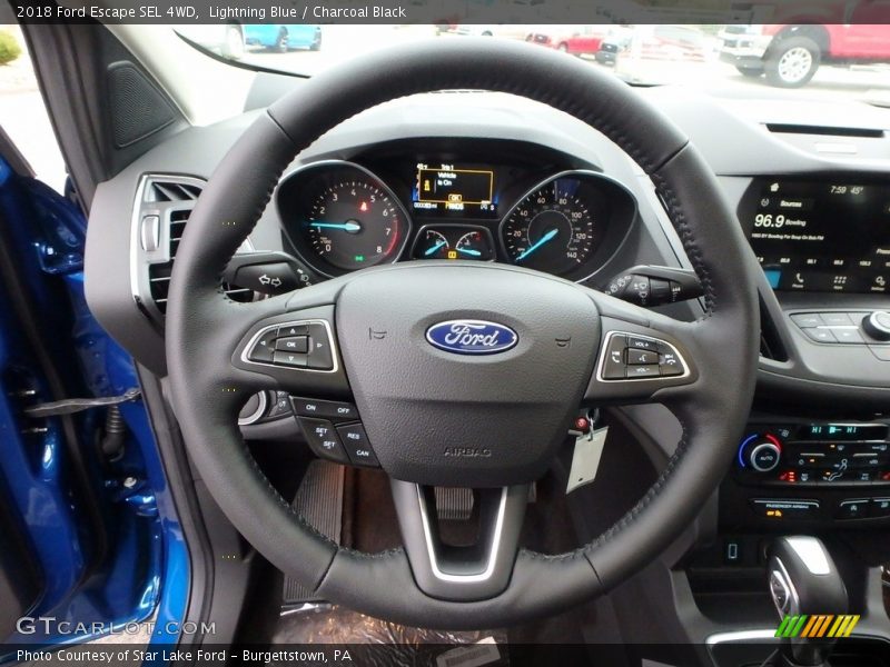  2018 Escape SEL 4WD Steering Wheel