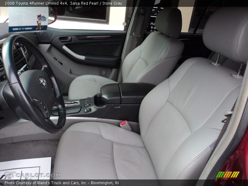 Salsa Red Pearl / Stone Gray 2008 Toyota 4Runner Limited 4x4