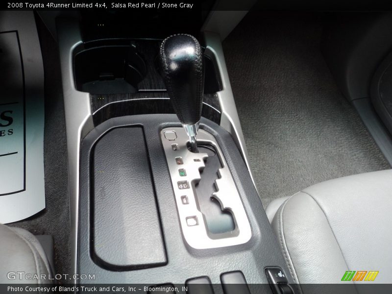 Salsa Red Pearl / Stone Gray 2008 Toyota 4Runner Limited 4x4