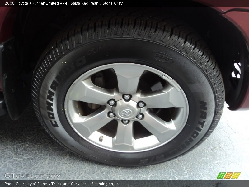 Salsa Red Pearl / Stone Gray 2008 Toyota 4Runner Limited 4x4