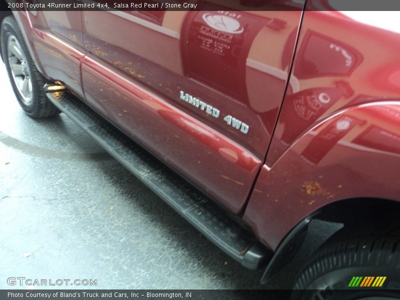 Salsa Red Pearl / Stone Gray 2008 Toyota 4Runner Limited 4x4