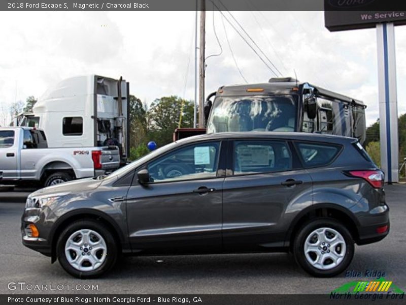 Magnetic / Charcoal Black 2018 Ford Escape S