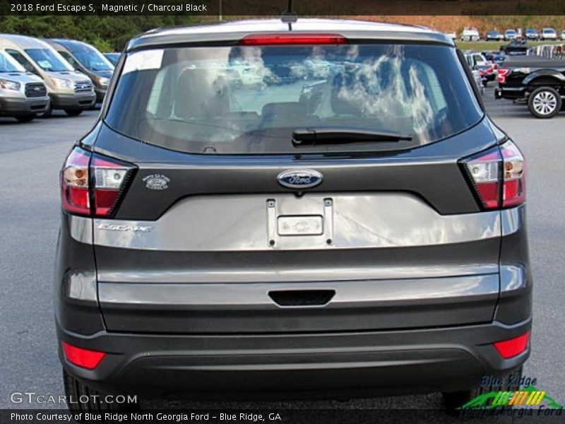 Magnetic / Charcoal Black 2018 Ford Escape S