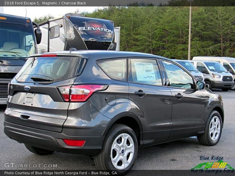 Magnetic / Charcoal Black 2018 Ford Escape S