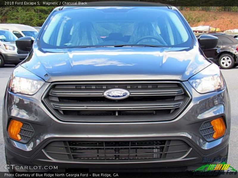 Magnetic / Charcoal Black 2018 Ford Escape S