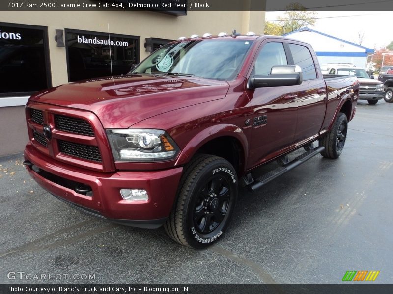 Delmonico Red Pearl / Black 2017 Ram 2500 Laramie Crew Cab 4x4