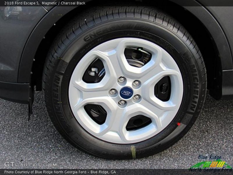 Magnetic / Charcoal Black 2018 Ford Escape S