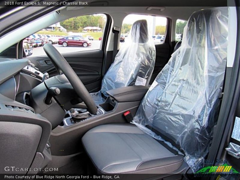 Magnetic / Charcoal Black 2018 Ford Escape S