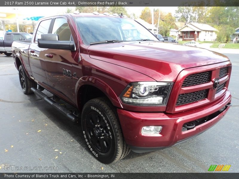 Delmonico Red Pearl / Black 2017 Ram 2500 Laramie Crew Cab 4x4